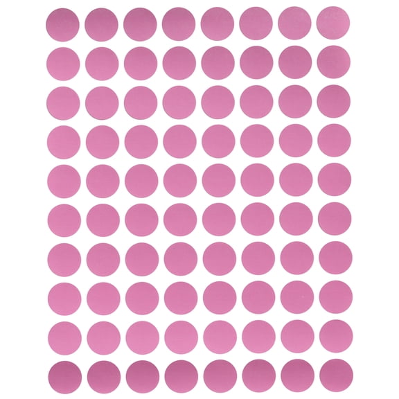 Royal Green Round Dot Stickers Small, Circle Labels for Easy Organizing Labeling Systems, Supplies, Boxes, Inventory for Office & Home - 25 Sheets, 1/2 Inch, Pink - 2000 Pack