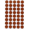 thumbnail image 1 of Royal Green Round Stickers Labels 19mm 3/4 inch Brown Dots - 280 Pack, 1 of 8
