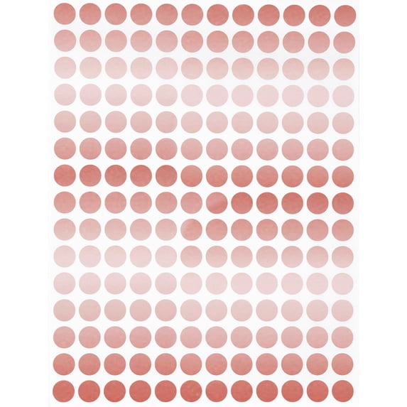 Royal Green Small Dot Stickers Labels 1/4 inch 8mm Circle Paper Label in Rose Gold, 9000 Pack