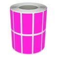 thumbnail image 1 of Royal Green Small Labels Sticker 1 inch x 3/8 inch Rolls for Folder File Tabs in Neon Pink 25mmx10mm - 1400 Pack, 1 of 6
