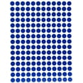 thumbnail image 1 of Royal Green Small Sticker Dots ¼” inch 8mm ( 5/16 ) Color Coding Labels in Blue - 9000 Pack, 1 of 7