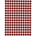 thumbnail image 1 of Royal Green Small Sticker Paper Labels ¼” 8mm 5/16  Color Code Dot Stickers Sheets in Red Velvet - 18000 Pack, 1 of 7