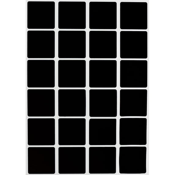 Royal Green Square Stickers Labels for All Purpose 1
