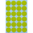 thumbnail image 1 of Royal Green Sticker dots Colored Label 1 inch - Yellow Labels for Inventory and Labeling 25mm - 600 Pack, 1 of 7