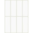 thumbnail image 1 of Royal Green Writable Rectangular Labels, 1 x 3 inch White Blank Stickers for Labeling - 800 Pack, 1 of 8