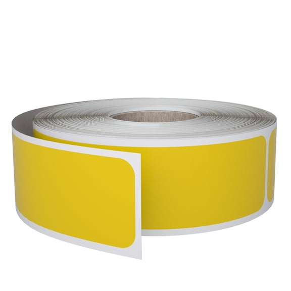 Royal Green Write-on Labels Yellow Color Stickers for File Folders 3 x 1 inch (7.5cm x 2.5cm) 250 Pack
