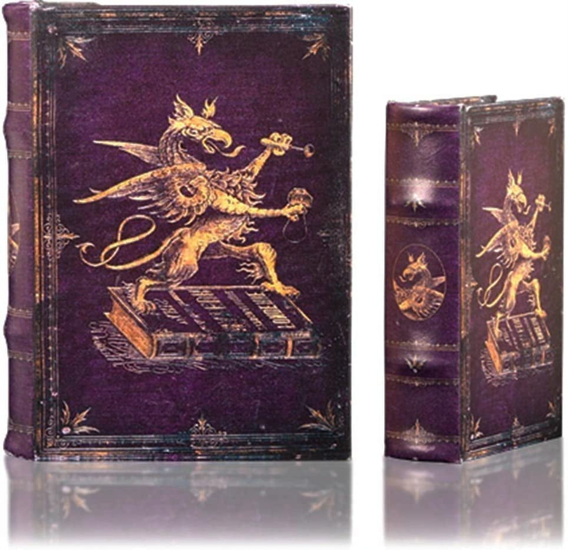 Royal Griffin Book Box Set Secret Hidden Storage Wood Book Boxes Coffee ...