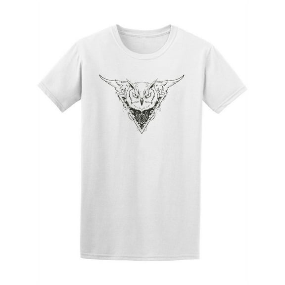 Royal Grunge Owl T-Shirt Men -Image by Shutterstock, Male Medium