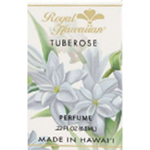 Royal Hawaiian Perfumes Tuberose Flower Perfume, 0.22 fl oz Roll on
