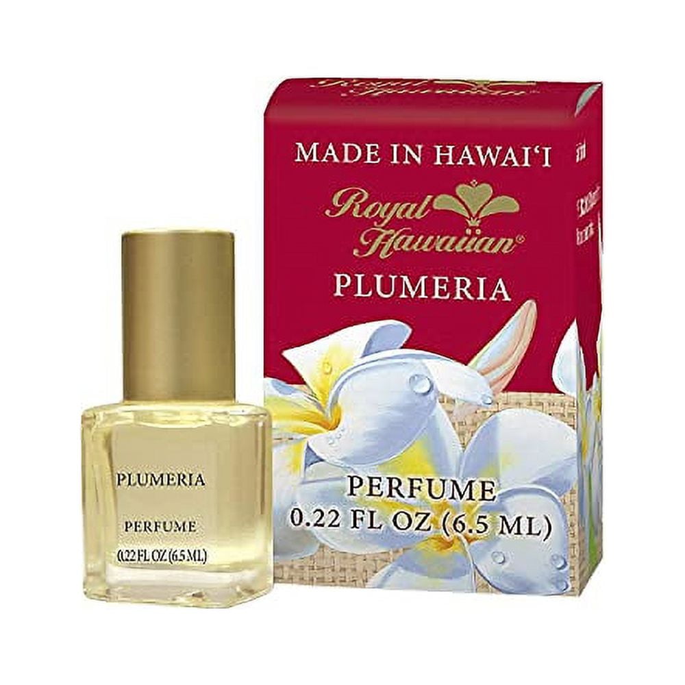 Royal Hawaiian Beautiful Floral Plumeria Perfume, Travel-Size