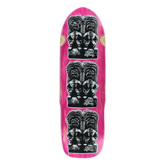 Royal Hawaiian Pool Service Tiki Skateboard Deck - 9.75" x 32.25" Pink (Deck Only)