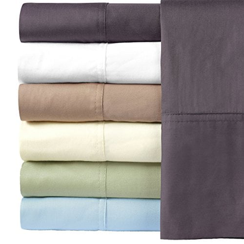 Royal Hotel Silky Soft Bamboo Cotton Sheet Set, 100% Bamboo-Cotton Bed  Sheets, Top Split King Size, White