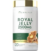 Royal Jelly | 2500mg | 120 Capsules | by Carlyle