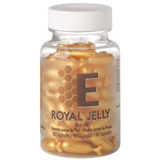 Royal Jelly AntiAging Skin Oil Capsules with Vitamin E