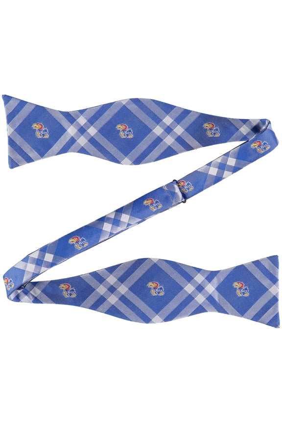 Royal Kansas Jayhawks Rhodes Self-Tie Bow Tie