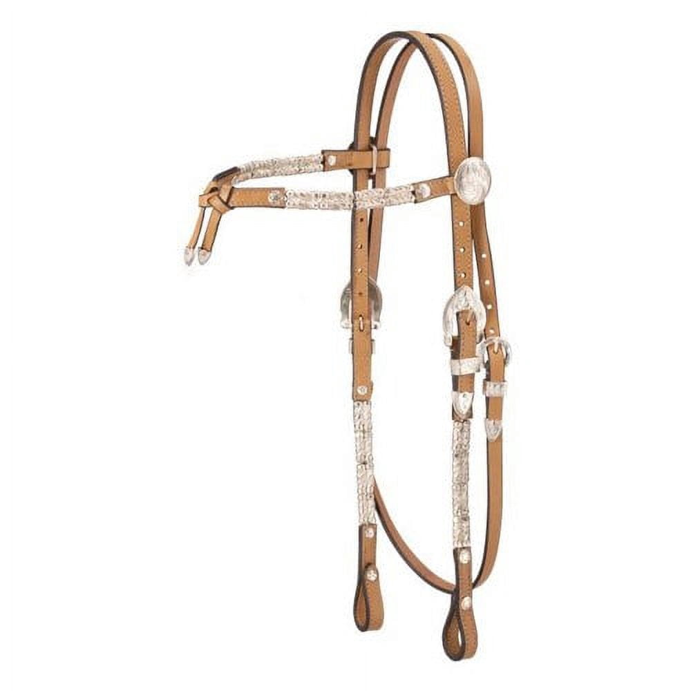 Royal King Ferruled Futurity Brow Show Headstall - Walmart Business ...