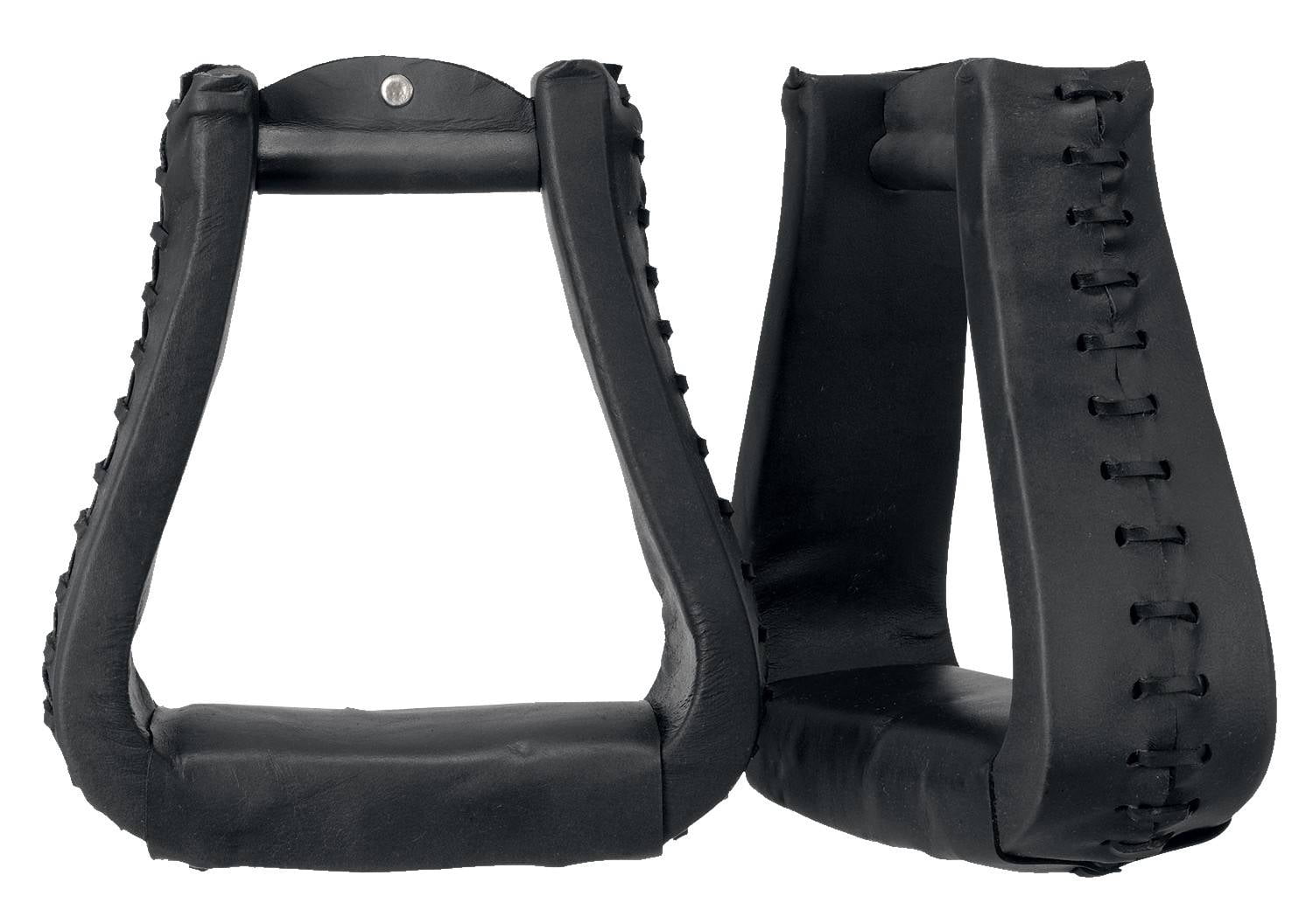 Royal King Oversized Western Stirrups Black