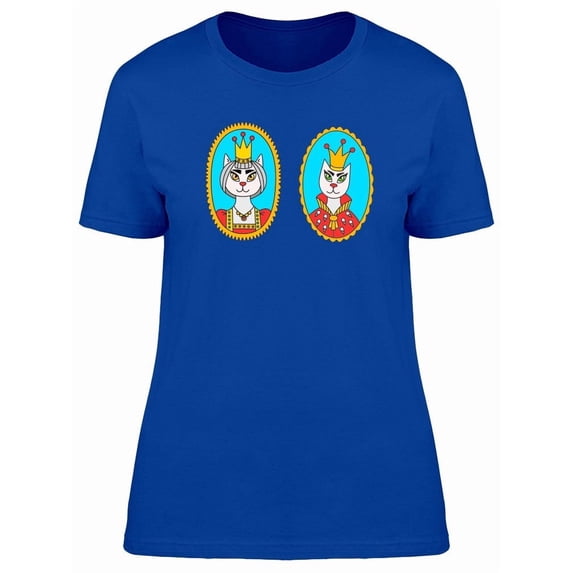 Royal Kittens Kind And Queen Tee Women's -Image by Shutterstock