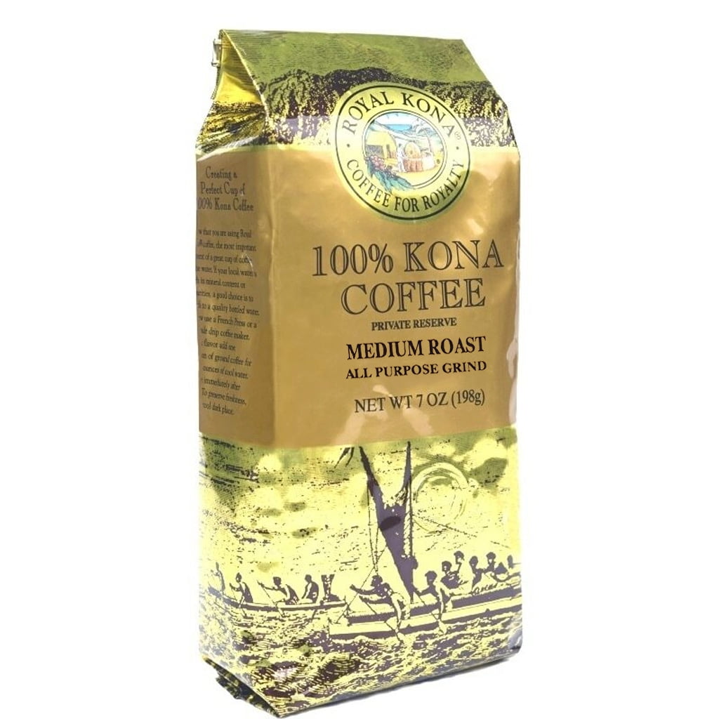 2 pack) Lion Coffee 24K Gold Roast 100% Kona Ground Coffee 2 pack) Lion Coffee 24K Gold Roast 100% Kona Ground Coffee