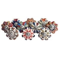 thumbnail image 1 of Royal Kraft Vintage Ceramic Pull Knobs for Kitchen Cabinet, Door & Drawer, Wardrobe, Cupboard (Set of 10), 1 of 7