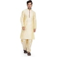 thumbnail image 1 of Royal Kurta Men's Art Silk Kurta Salwar Gold 42, 1 of 1