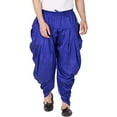 thumbnail image 1 of Royal Kurta Men's Silk Blend Patiala Salwar (Free Size, Royal Blue), 1 of 1