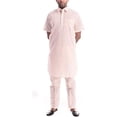 thumbnail image 1 of Royal Kurta Mens Cotton Short Sleeved Pathani Suit, 1 of 1