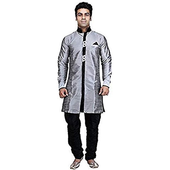 Royal Kurta Mens Silk Blend Sherwani