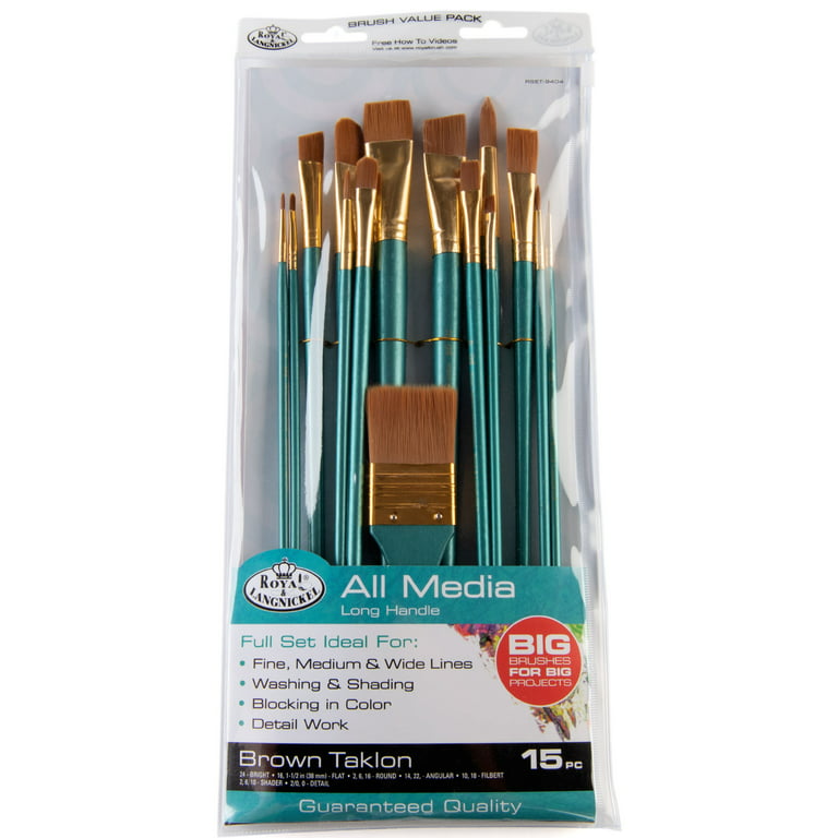 Set of 14 Assorted Detail Paint Brushes Affordable Brushes for