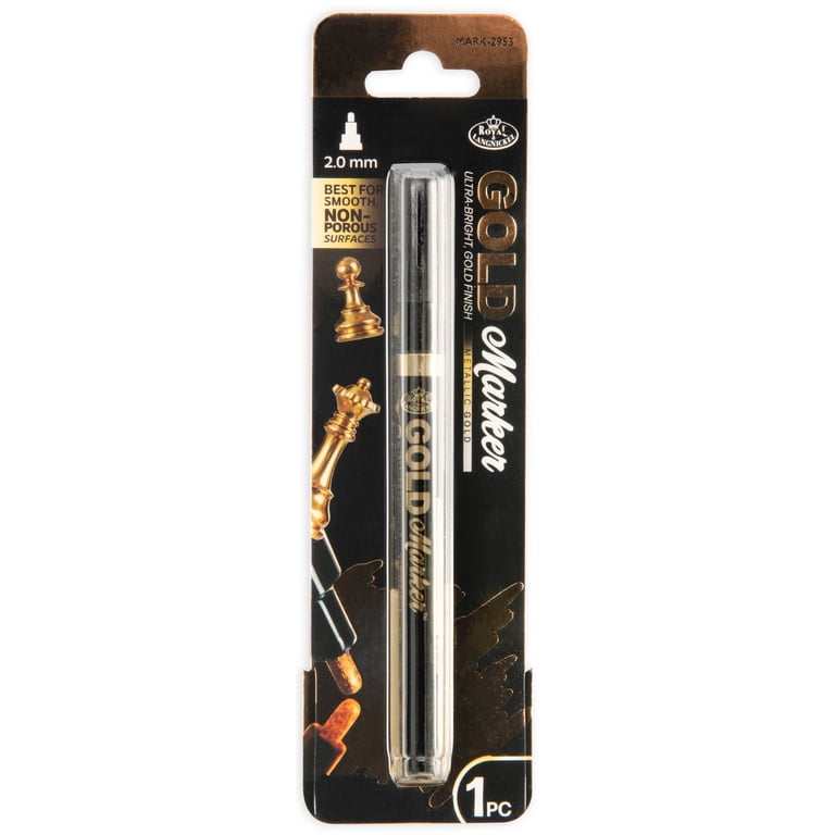 Royal & Langnickel 2mm Silver Liquid Chrome Marker - Walmart.com