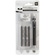 Royal & Langnickel Essentials Mechanical Pencil Set with Eraser and Lead Refills 5 Piece