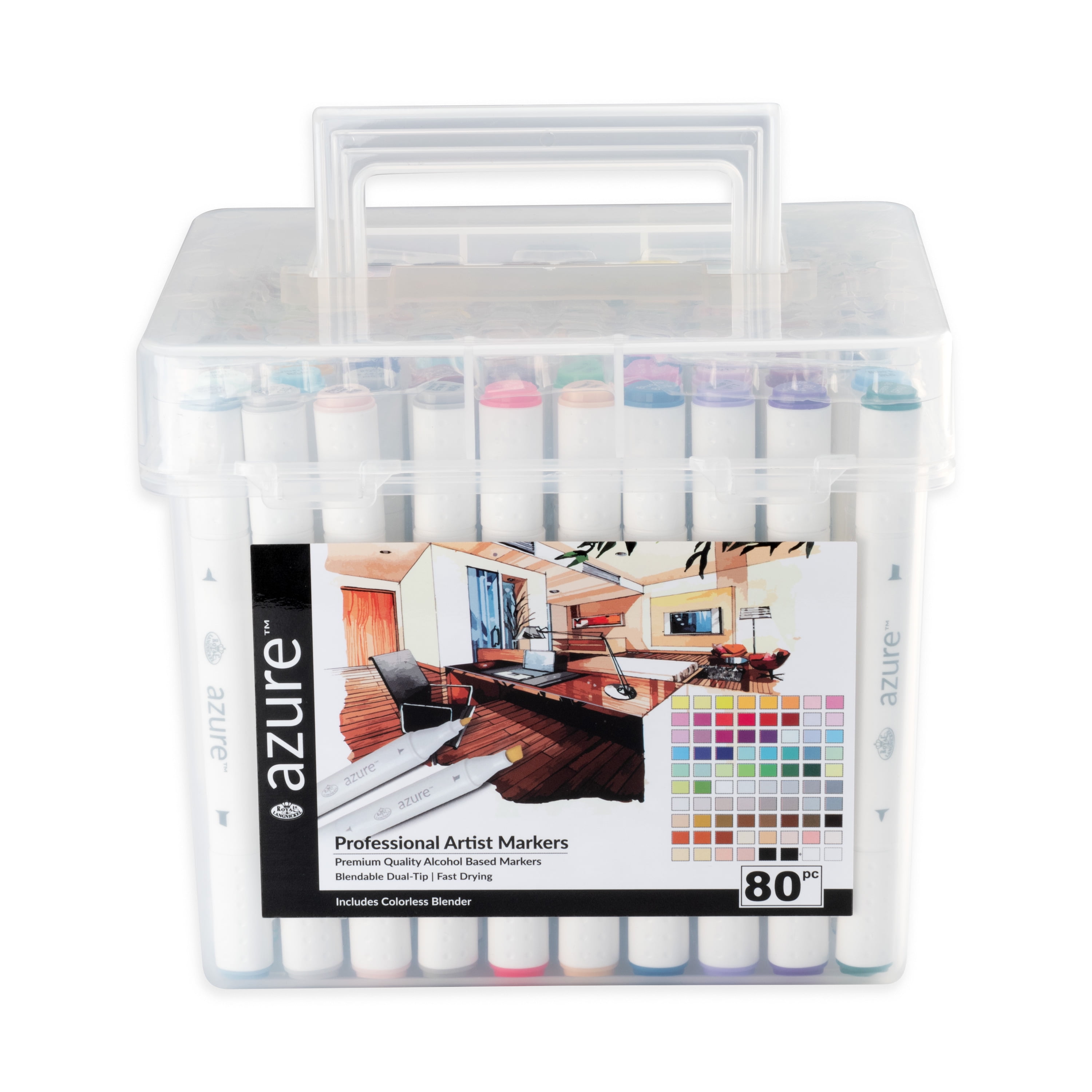 Azure Professional Artist Markers – JB Arts of Almonte