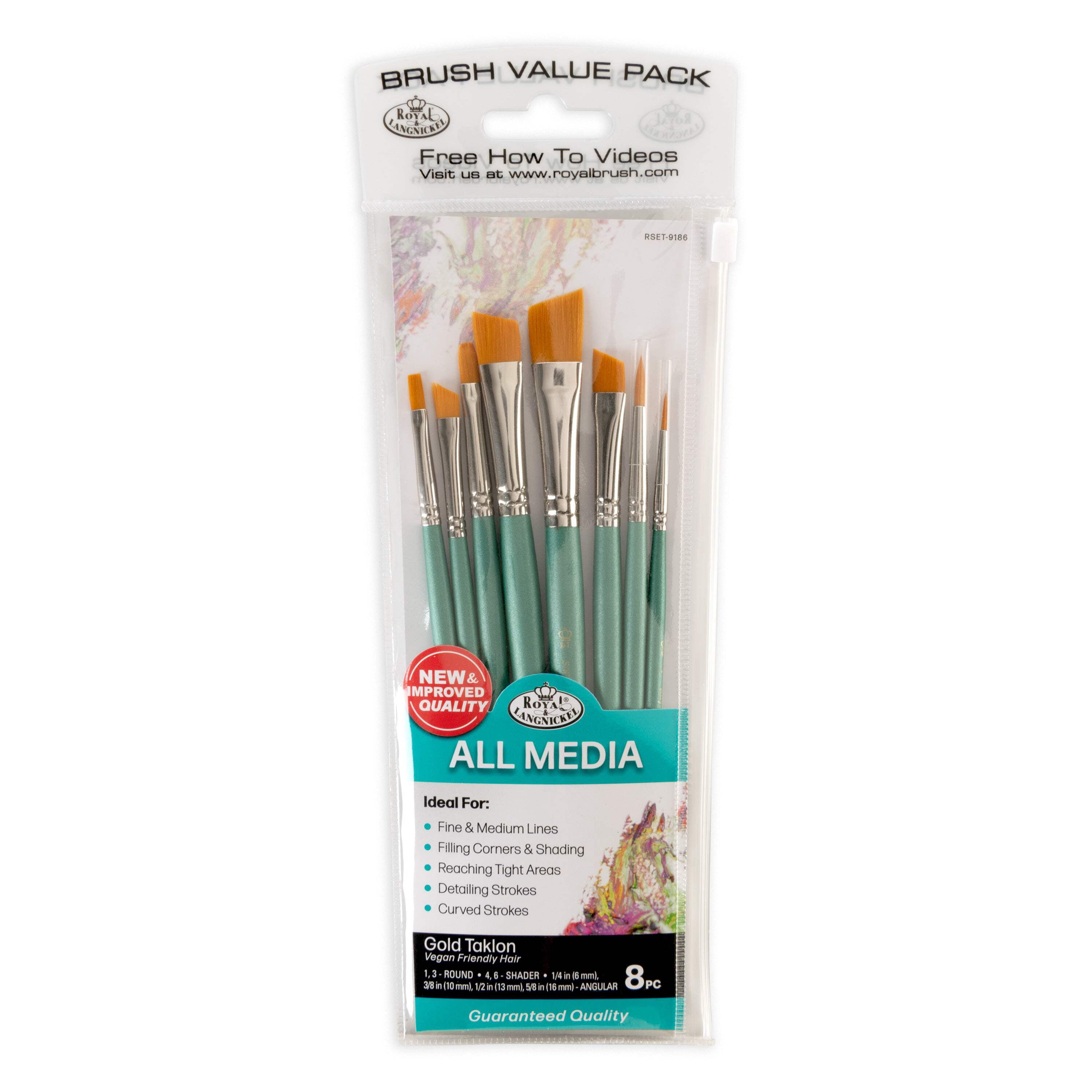 Royal-Langnickel-8pc-Golden-