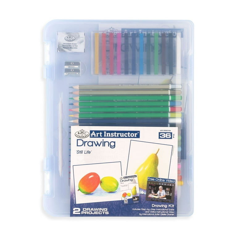 Royal & Langnickel 35pc Clearview Art Set - Drawing Royal & Langnickel 35pc Clearview Art Set - Drawing