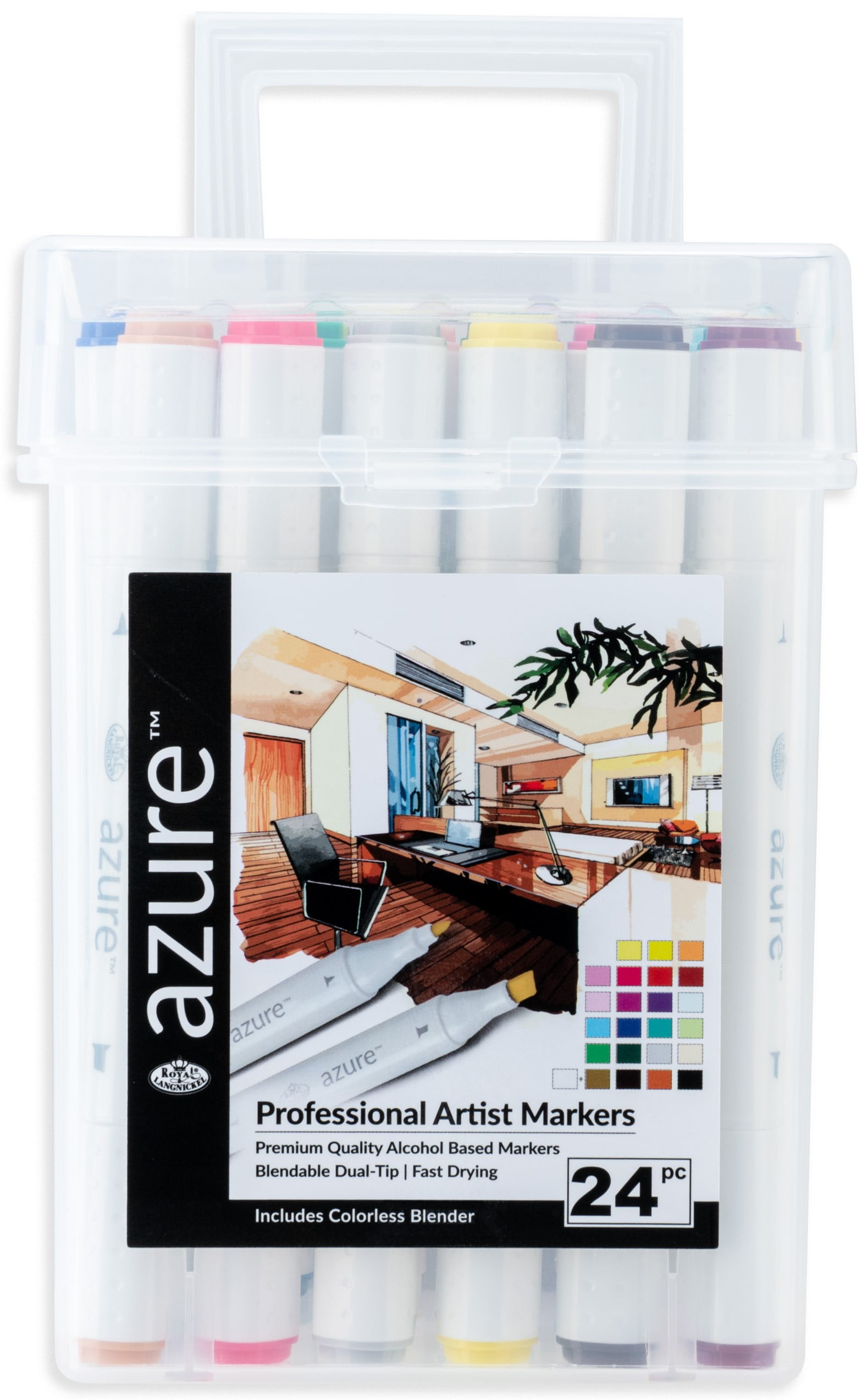 Alcohol Marker Set Double Tip Color Artist Marker Professional for