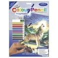 thumbnail image 1 of CPN11 | Colour Pencil by numbers™ 13pc 8.75" x 11.75" Wolves by Stream Project, 1 of 2