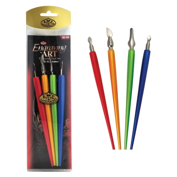 Royal & Langnickel Engraving Art™ 4pc Scrapecutter Tool Set