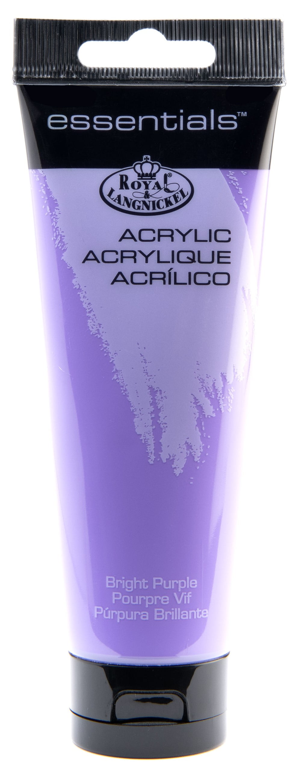 Bright Purple - Essentials Acrylic Paint 4oz - Royal Brush