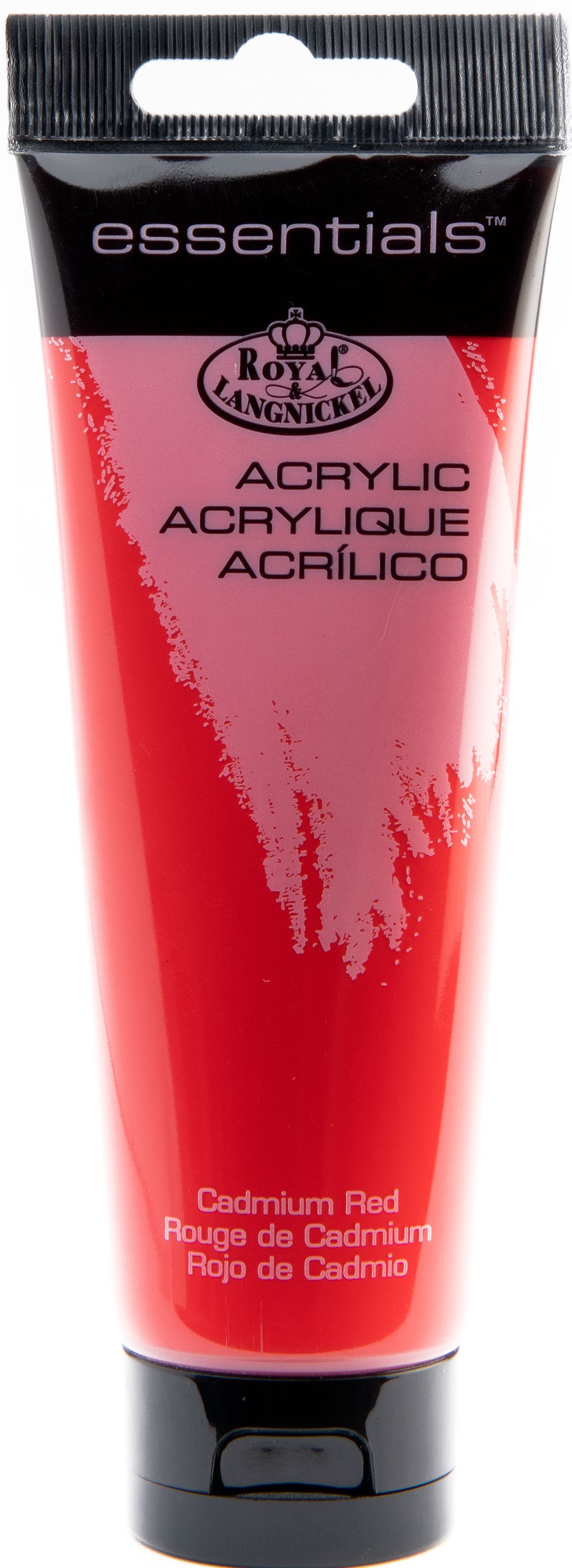 Essentials Acrylic Paint 4oz Cadmium Red