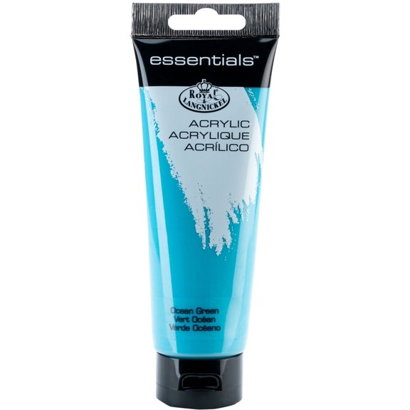 Royal & Langnickel Essentials 120ml Acrylic Paint Tube - Ocean Green