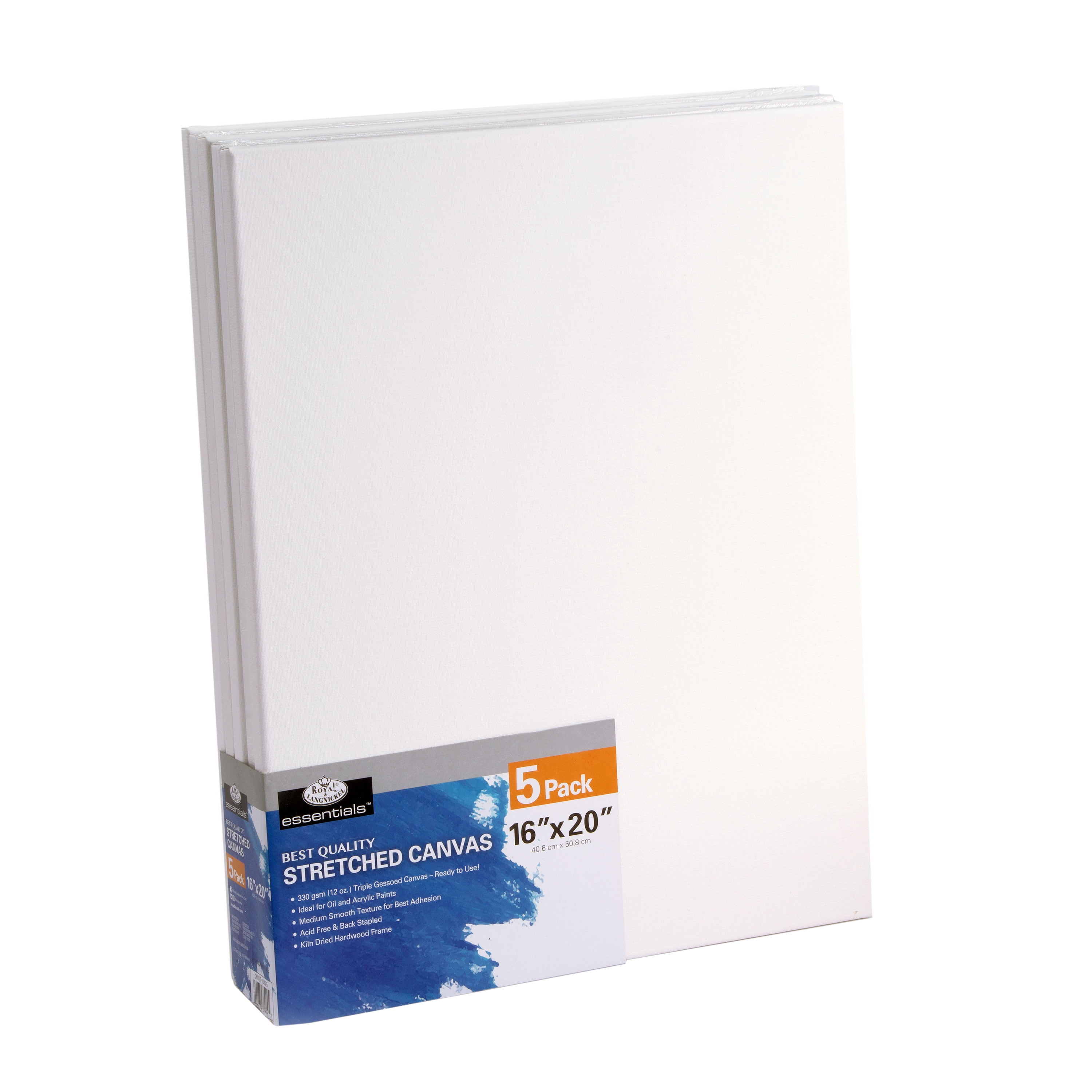 US Art Supply 2 x 3 Mini Professional Primed Stretched Canvas 12-Mini Canvases