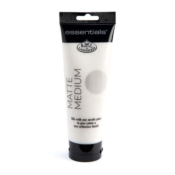 Royal & Langnickel - Essentials 250ml Matte Acrylic Paint Medium