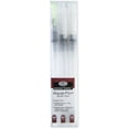 thumbnail image 1 of Royal & Langnickel Essentials Aqua-Flo Refillable Flat Paint Brush Pens 3-Pack, 1 of 8