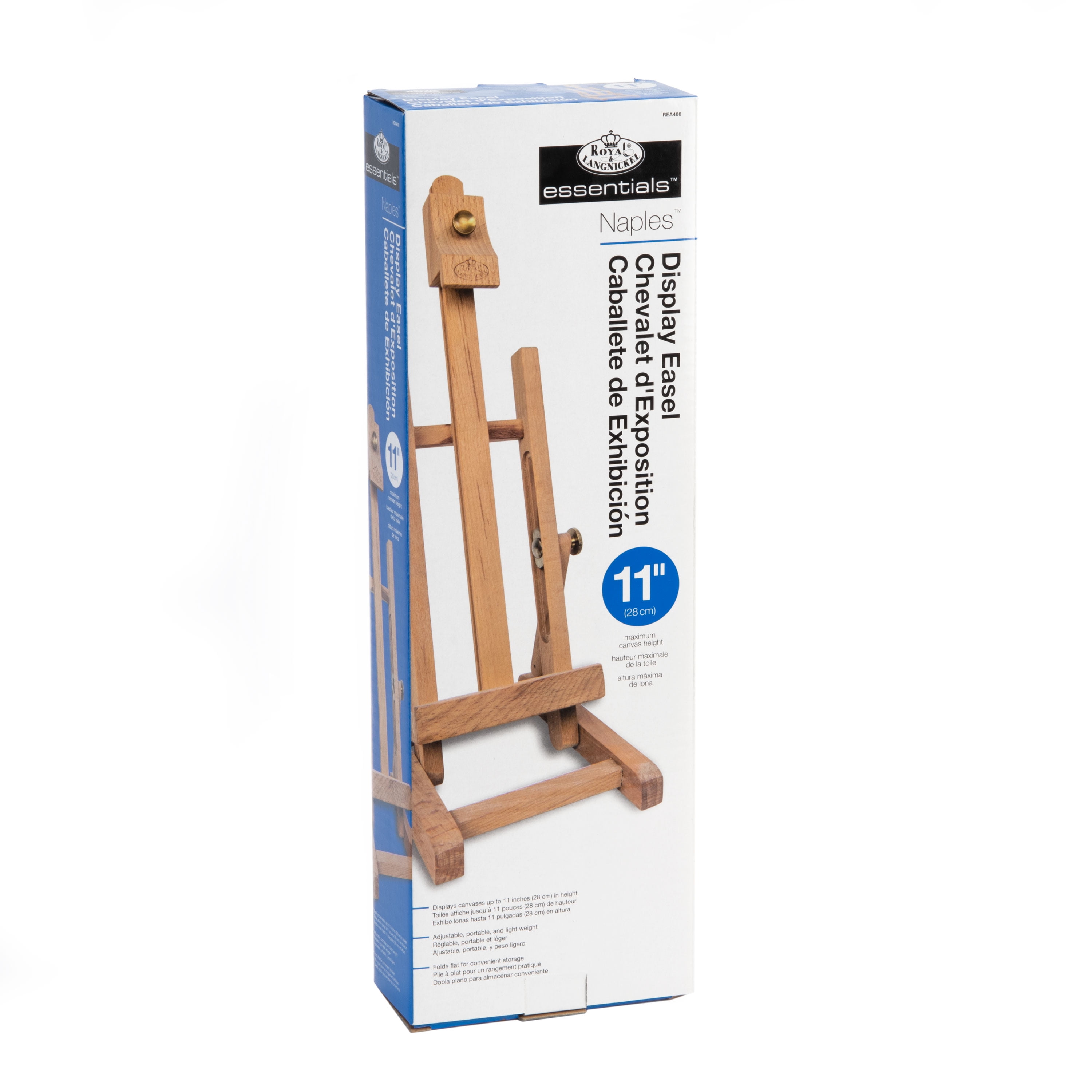 Wooden Tabletop Easel - Numeral Paint Kit