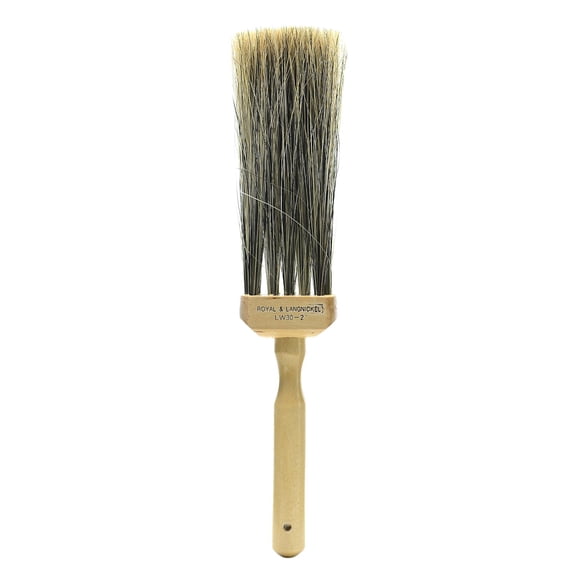 Royal & Langnickel Faux Bristle Flogging Brush, Size 2, Synthetic Bristle, Brown