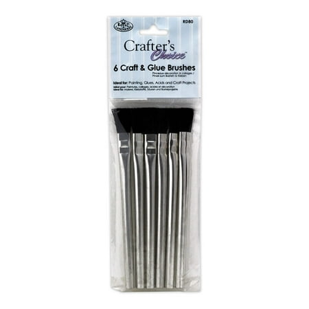 RD80 | Crafter's Choice™ 6pc Craft Glue Brush Set