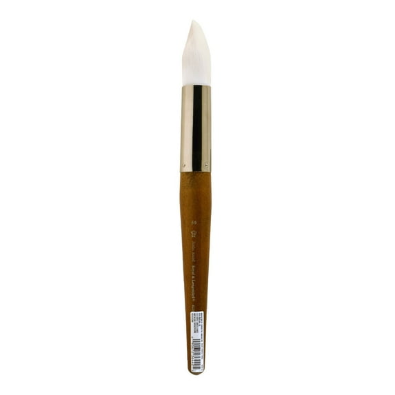 Royal & Langnickel, Jumbo Brush, Stiff White Taklon, Round 50, R235-50