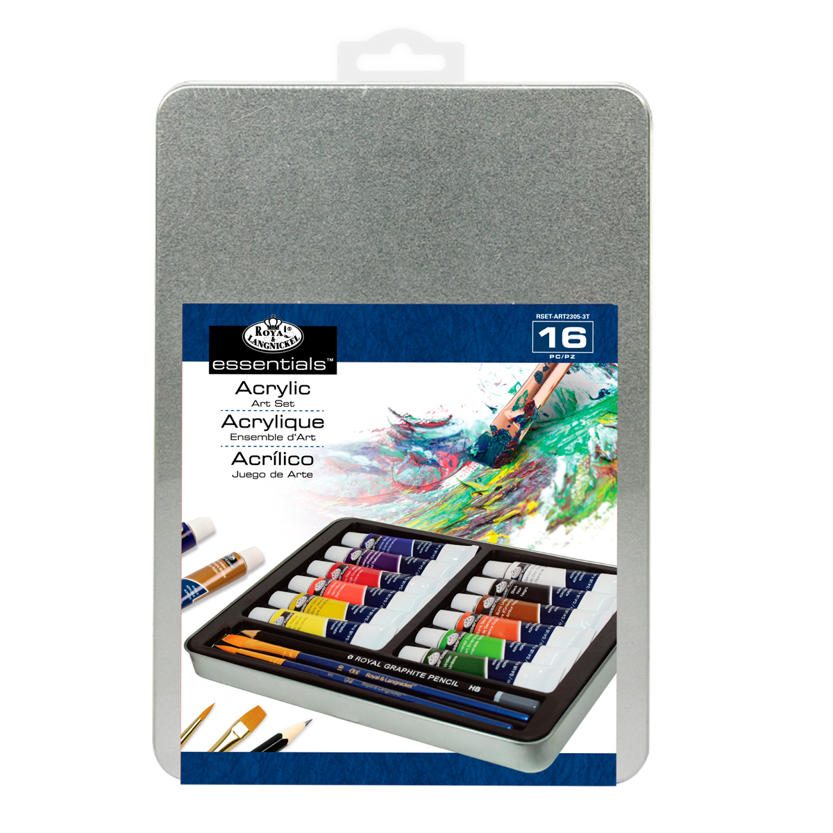 Royal & Langnickel Medium Acrylic Painting Tin