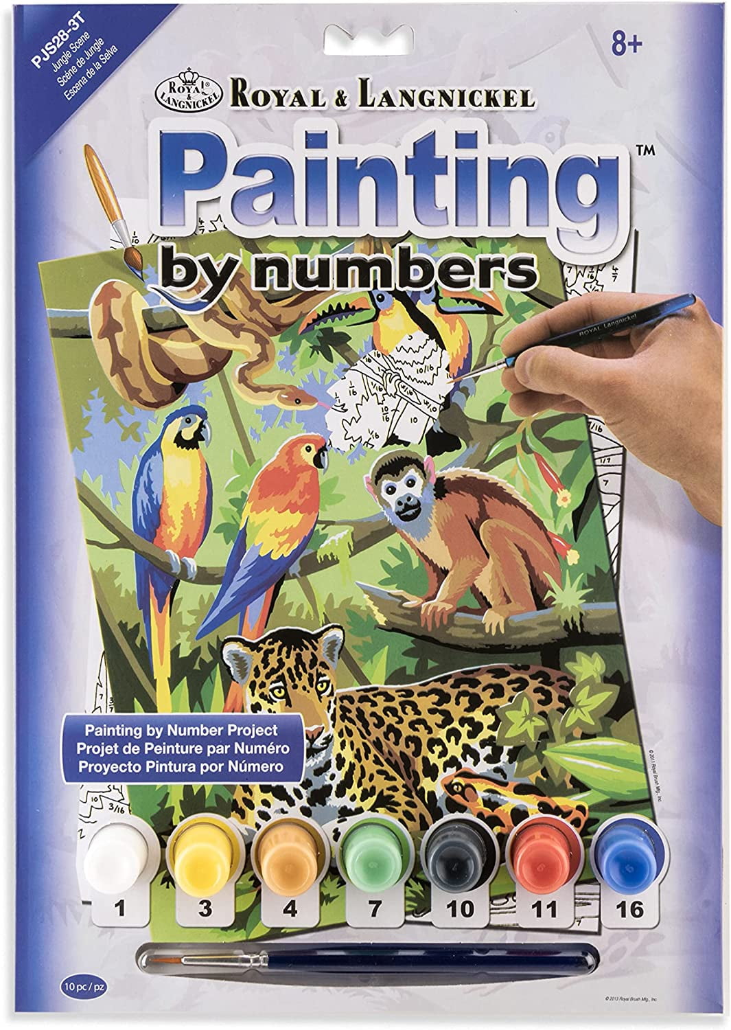 Royal & Langnickel Painting by Numbers Junior Small Art Activity Kit