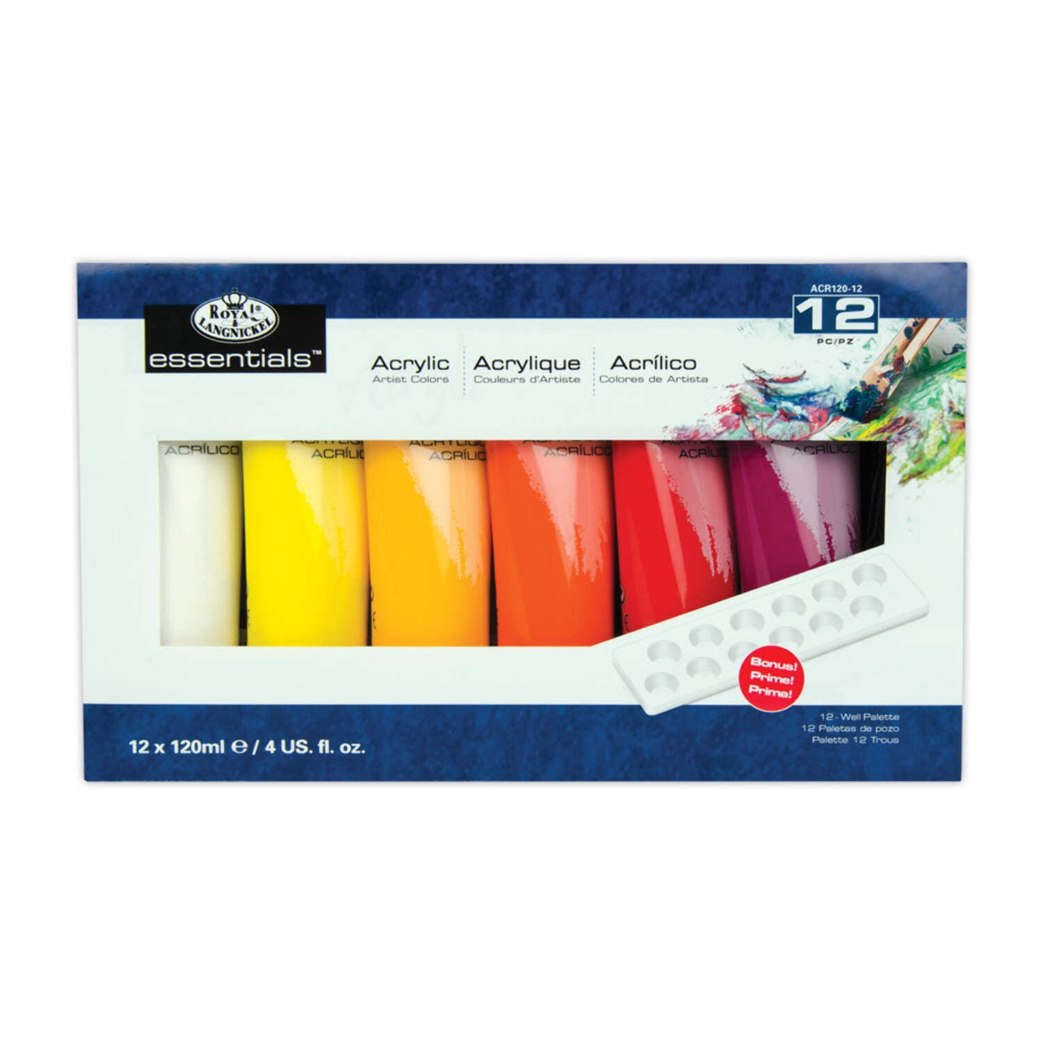 Royal & Langnickel Acrylic Paint Packs - 120 ml